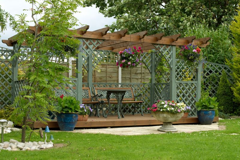 Arched Arbor Installation in Conroe, TX