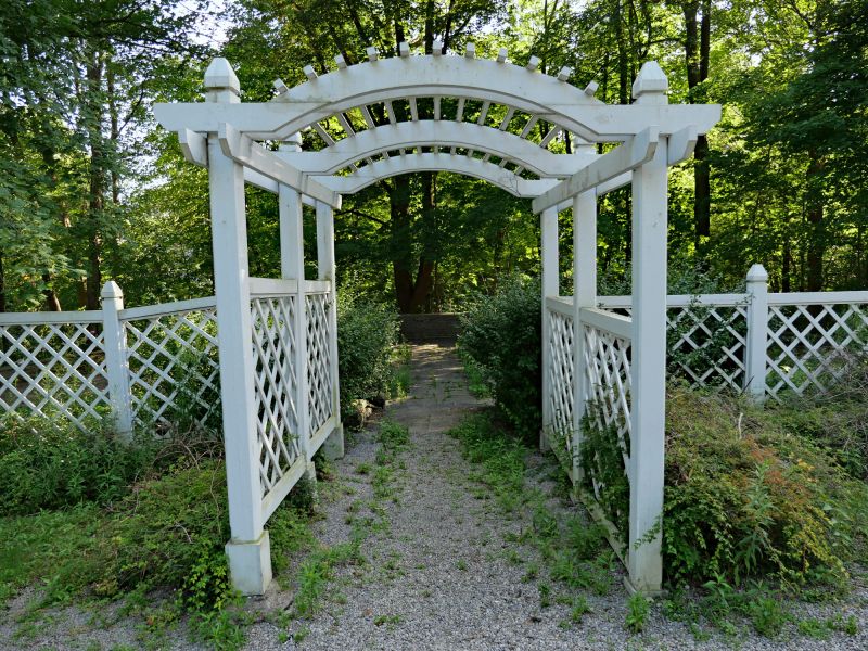 Lattice Arbor Installation in Kansas City, KS
