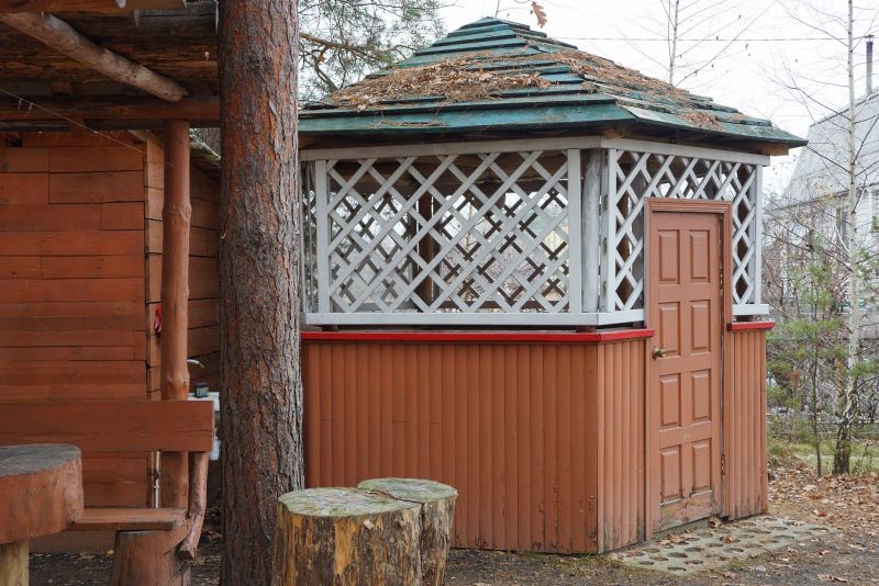 Cedar Gazebo Installation in Kansas City, KS