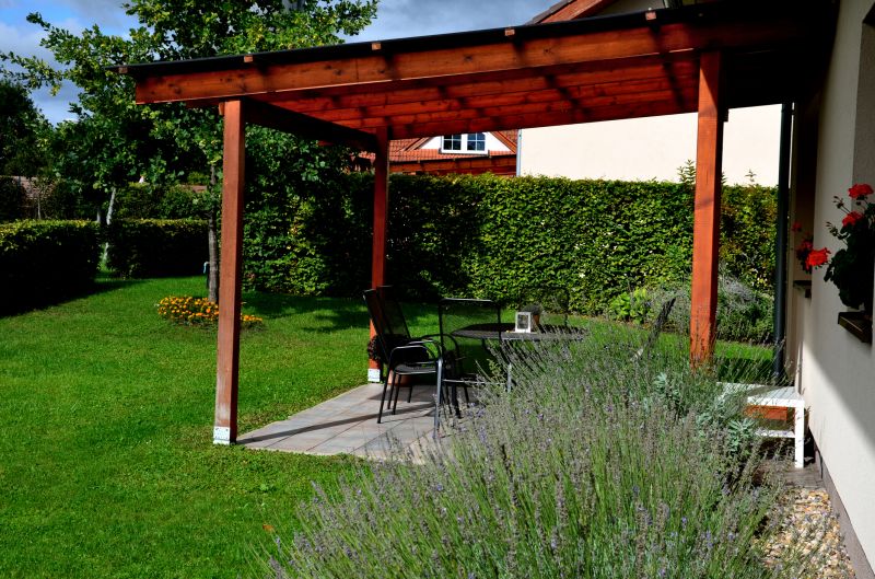 Curved Pergola Installation in Conroe, TX