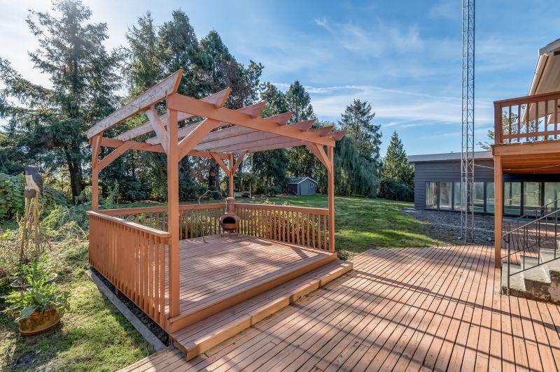 Wood Pergola Installation in Wilmington, NC