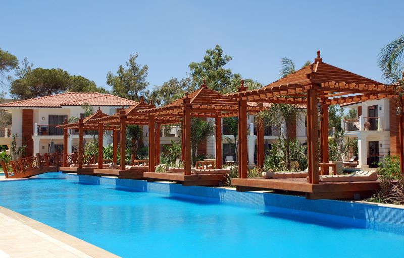 Offers relief from the sun, creating a comfortable outdoor space